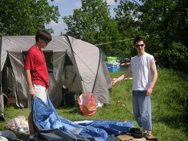 Ultime rangement avant le depart